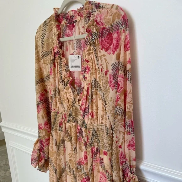 NWT! Free People Lena Midi Dress - Picture 9 of 10